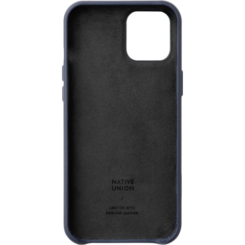 Kup Native Union Apple Ledertasche Classic iPhone 12 Pro Max (blau) - NTU078BLU - {ean13} - Sklep Home Screen