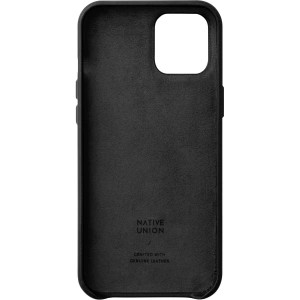 Buy Native Union Classic Leather Case iPhone 12 Pro Max (black) - NTU077BLK - {ean13} - Home Screen Store Europe