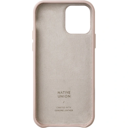 Kup Native Union Apple Ledertasche Classic iPhone 12/12 Pro (nackt) - NTU075NUDE - {ean13} - Sklep Home Screen