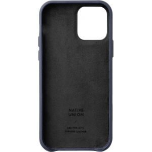 Buy Native Union Classic Leather Case iPhone 12/12 Pro (blue) - NTU074BLU - {ean13} - Home Screen Store Europe