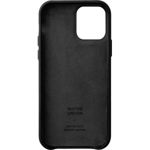 Buy Native Union Classic Leather Case iPhone 12/12 Pro (black) - NTU073BLK - {ean13} - Home Screen Store Europe