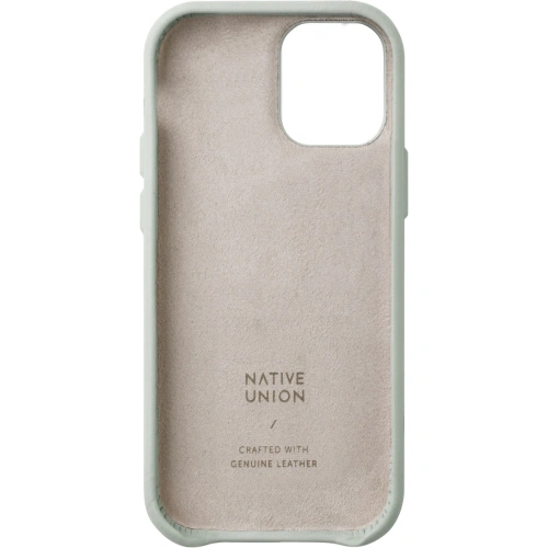 Buy Native Union Classic Leather Case iPhone 12 mini (sage) - NTU072SAGE - {ean13} - Home Screen Store Europe