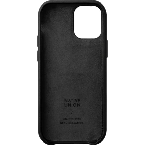 Buy Native Union Classic Leather Case iPhone 12 mini (black) - NTU069BLK - {ean13} - Home Screen Store Europe