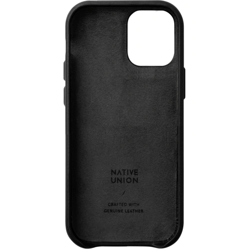 Buy Native Union Classic Leather Case iPhone 12 mini (black) - NTU069BLK - {ean13} - Home Screen Store Europe