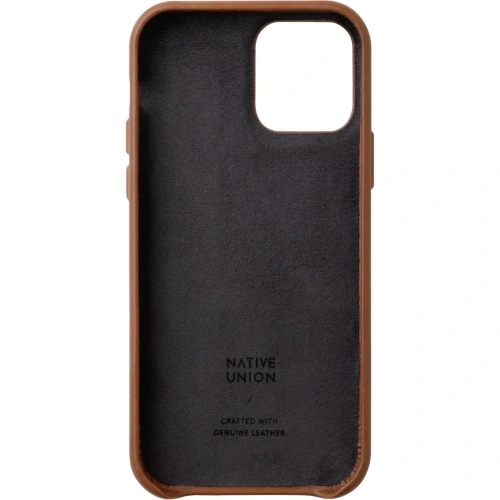 Buy Native Union Card Leather Case iPhone 12/12 Pro (tan) - NTU066TAN - {ean13} - Home Screen Store Europe