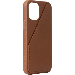 Buy Native Union Card - skórzana obudowa ochronna do iPhone 12 mini z kieszenią na kartę (tan) - NTU064TAN - {ean13} - Home Screen Store Europe
