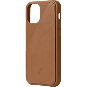 Buy Native Union Card - skórzana obudowa ochronna do iPhone 12 mini z kieszenią na kartę (tan) - NTU064TAN - {ean13} - Home Screen Store Europe