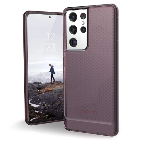 Kup Urban Armor Gear Samsung UAG Fall Lucent Galaxy S21 Ultra 5G (staubig rosa) - UAG625ROSE - {ean13} - Sklep Home Screen