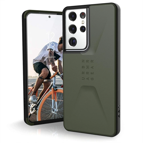 Buy UAG Urban Armor Gear Civilian Samsung Galaxy S21 Ultra 5G (olive) - UAG616OLV - {ean13} - Home Screen Store Europe