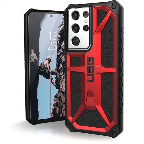 Kup Etui UAG Urban Armor Gear Monarch Samsung Galaxy S21 Ultra 5G (vörös) - UAG611CRIM - {ean13} - Sklep Home Screen