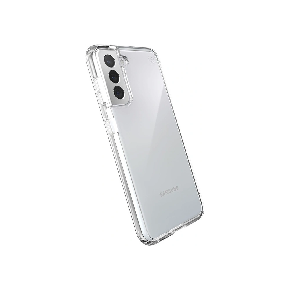 Etui Speck Presidio Perfect-Clear Samsung Galaxy S21 z powłoką MICROBAN (Clear/Clear)