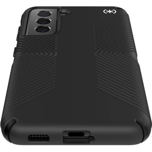 Kup Etui Speck Presidio2 Grip Samsung Galaxy S21 cu acoperire MICROBAN (Negru/Negru) - SPK215BLK - {ean13} - Sklep Home Screen