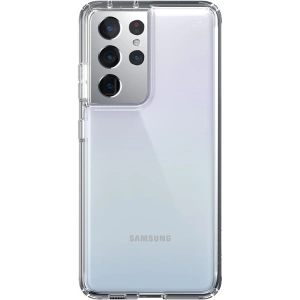 Etui Speck Presidio Perfect-Clear Samsung Galaxy S21 Ultra z powłoką MICROBAN (Clear/Clear)