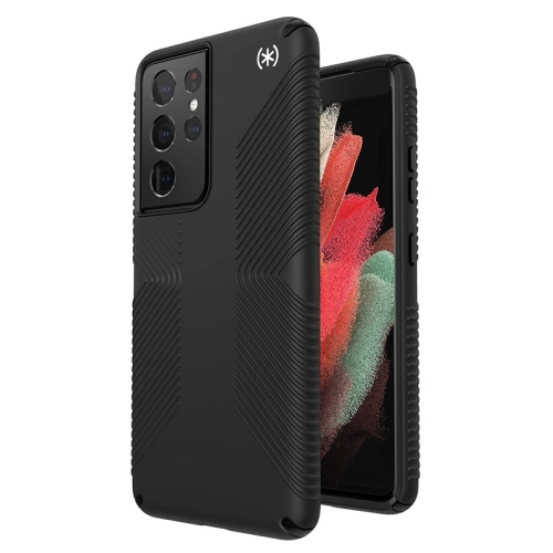 Kup Etui Speck Presidio2 Grip Samsung Galaxy S21 Ultra MICROBAN bevonattal (Fekete/Fekete) - SPK221BLK - {ean13} - Sklep Home Screen