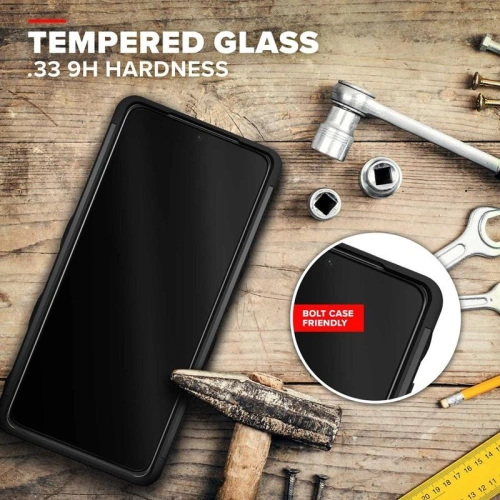 Kup Páncélozott tok Zizo Bolt Cover Samsung Galaxy S21 Ultra 9H üveggel a képernyőre + állvány és övtartó (fekete) - ZIZ068BLK - {ean13} - Sklep Home Screen