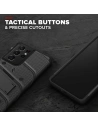 Kup Páncélozott tok Zizo Bolt Cover Samsung Galaxy S21 Ultra 9H üveggel a képernyőre + állvány és övtartó (fekete) - ZIZ068BLK - {ean13} - Sklep Home Screen