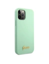 Kup Etui Guess GUHCP12LLSLMGGN Apple iPhone 12 Pro Max zielony/green hardcase Metal Logo Script - GUE832GRN - {ean13} - Sklep Home Screen