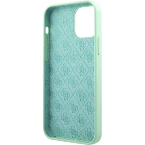 Kup Etui Guess GUHCP12LLSLMGGN Apple iPhone 12 Pro Max zielony/green hardcase Metal Logo Script - GUE832GRN - {ean13} - Sklep Home Screen