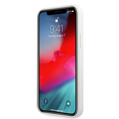 Kup Etui Guess GUHCP12LLSLMGWH Apple iPhone 12 Pro Max fehér/white hardcase Fém Logó Írás - GUE834WHT - {ean13} - Sklep Home Screen
