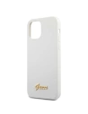 Kup Etui Guess GUHCP12LLSLMGWH Apple iPhone 12 Pro Max bílý/white hardcase Metal Logo Script - GUE834WHT - {ean13} - Sklep Home Screen