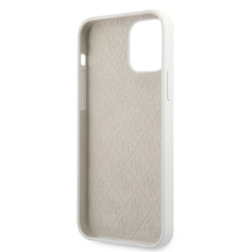 Kup Etui Guess GUHCP12LLSLMGWH Apple iPhone 12 Pro Max bílý/white hardcase Metal Logo Script - GUE834WHT - {ean13} - Sklep Home Screen