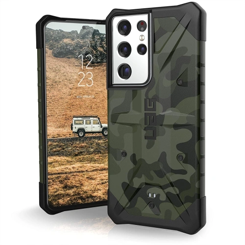 Kup Etui UAG Pathfinder Samsung Galaxy S21 Ultra 5G (erdő álcázás) - UAG609CAMO - {ean13} - Sklep Home Screen