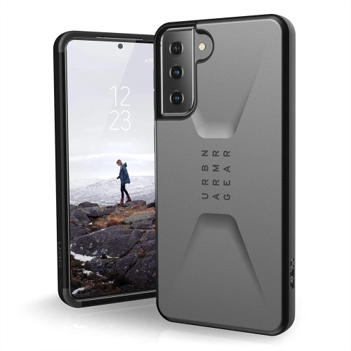 Kup Etui UAG Urban Armor Gear Civilian Samsung Galaxy S21+ Plus 5G (argintiu) - UAG593SLV - {ean13} - Sklep Home Screen