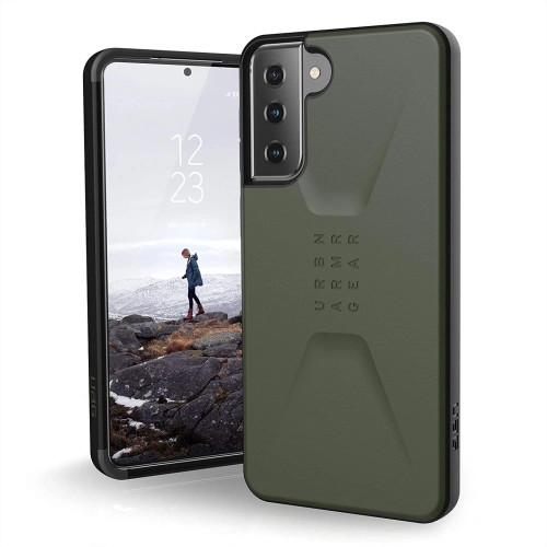 Kup Etui UAG Urban Armor Gear Civilian Samsung Galaxy S21+ Plus 5G (oliv) - UAG592OLV - {ean13} - Sklep Home Screen