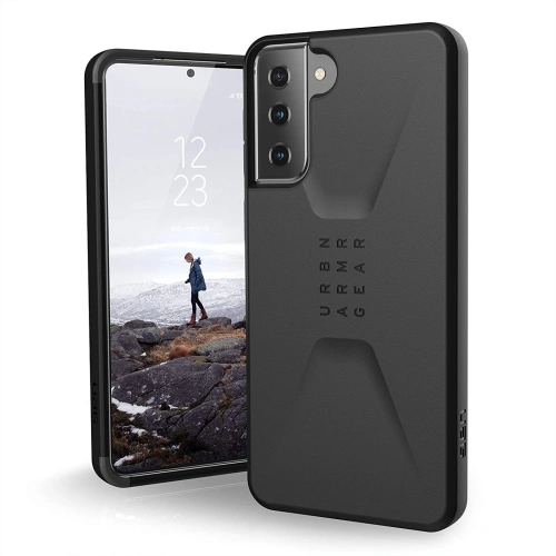 Kup Etui UAG Urban Armor Gear Civilian Samsung Galaxy S21+ Plus 5G (fekete) - UAG590BLK - {ean13} - Sklep Home Screen