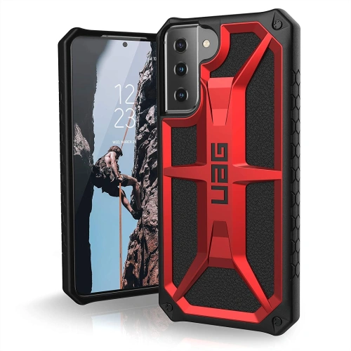 Kup Etui UAG Urban Armor Gear Monarch Samsung Galaxy S21+ Plus 5G (červená) - UAG589CRIM - {ean13} - Sklep Home Screen