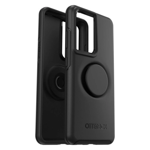 Etui OtterBox Symmetry POP - obudowa ochronna z PopSockets Samsung Galaxy S21 Ultra 5G (black)