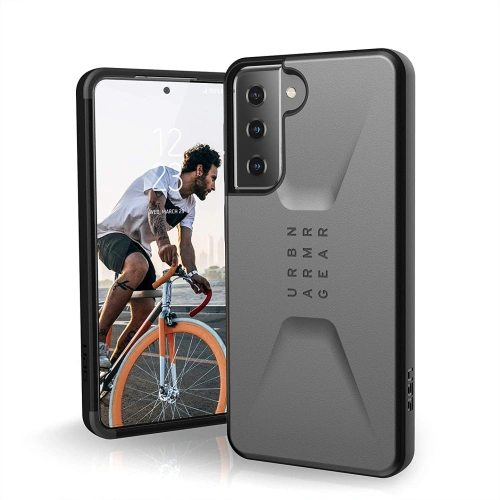 Kup Etui UAG Urban Armor Gear Civilian Samsung Galaxy S21 5G (ezüst) - UAG569SLV - {ean13} - Sklep Home Screen