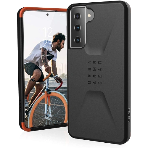 Kup Etui UAG Urban Armor Gear Civilian Samsung Galaxy S21 5G (negru) - UAG566BLK - {ean13} - Sklep Home Screen