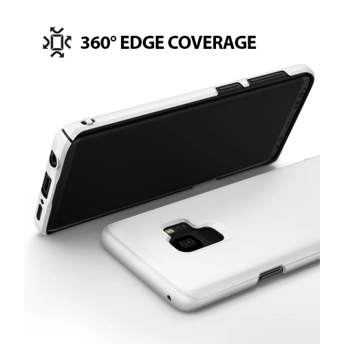 Kup Etui Ringke Slim Samsung Galaxy S9 Alb - RGK654WHT - {ean13} - Sklep Home Screen