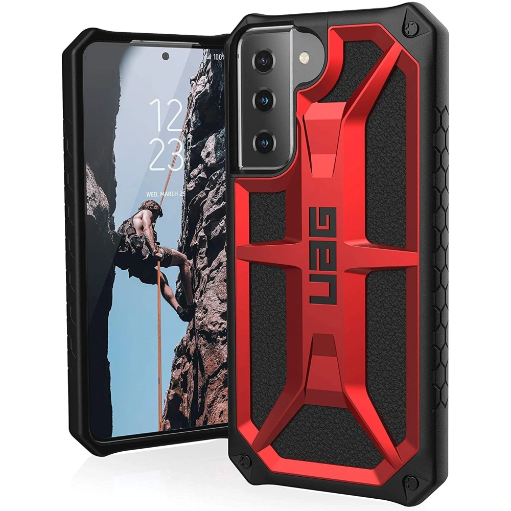 Etui UAG Monarch Samsung Galaxy S21 5G (crimson)