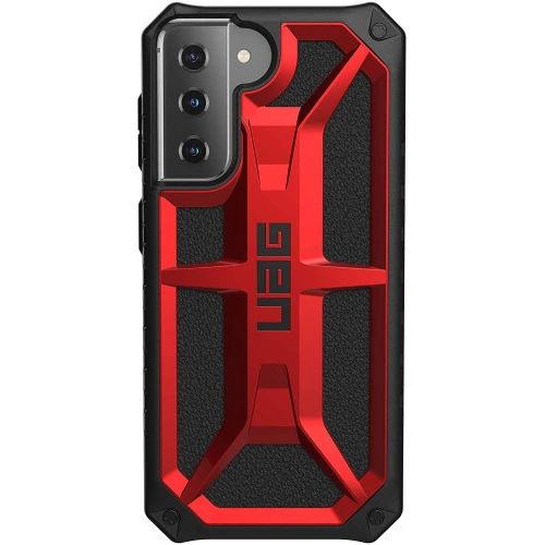Kup Urban Armor Gear Samsung UAG Tasche Monarch Galaxy S21 5G (karminrot) - UAG565CRIM - {ean13} - Sklep Home Screen