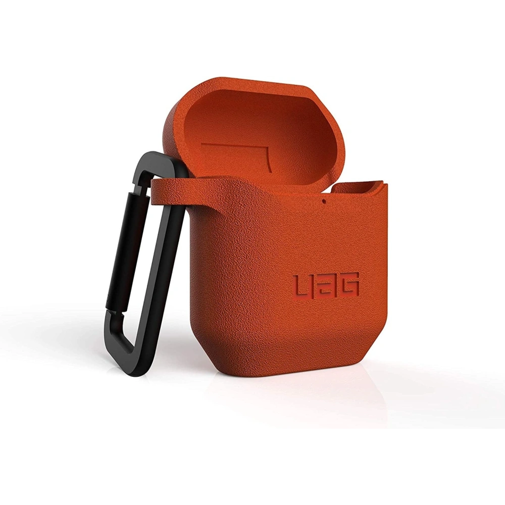 Etui Silikonowe UAG V2 Airpods 1/2 (pomarańczowa)