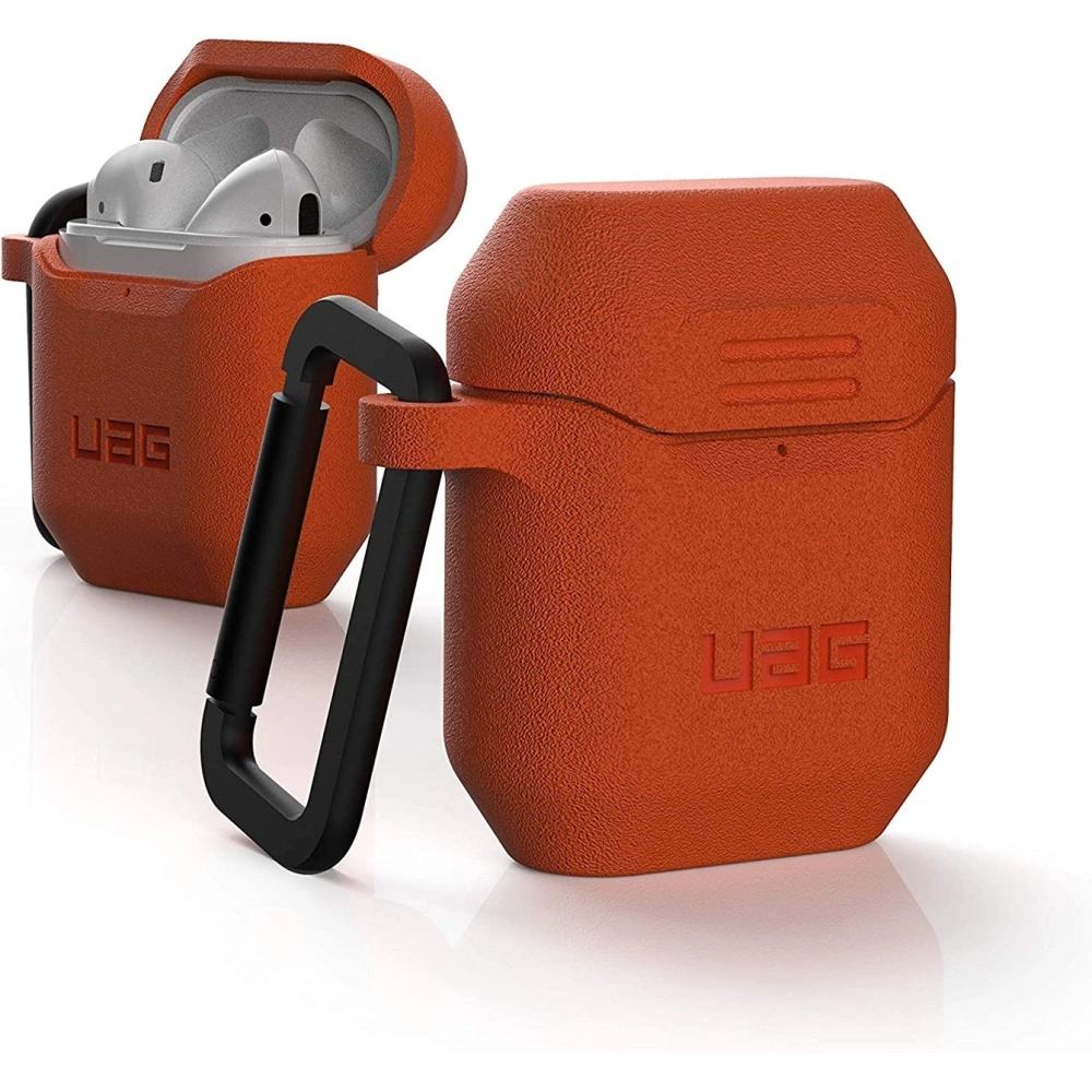 Etui Silikonowe UAG V2 Airpods 1/2 (pomarańczowa)