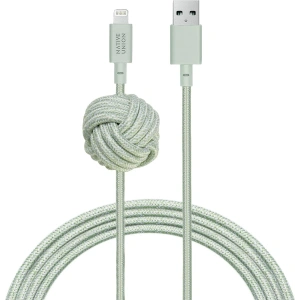 Buy Native Union Night Cable Lightning Cable with Knot, 3m (sage) - NTU053SAGE - {ean13} - Home Screen Store Europe
