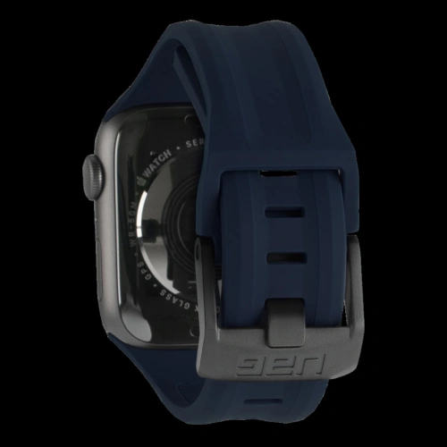 Kup UAG Urban Armor Gear Scout Apple Watch 4/5/6/7/SE/8/9/Ultra 44/45/49mm (sötétkék) - UAG529BLUE - {ean13} - Sklep Home Screen