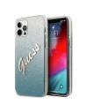 Kup Etui Guess GUHCP12LPCUGLSBL Apple iPhone 12 Pro Max niebieski/blue hardcase Glitter Gradient Script - GUE836BLU - {ean13} - Sklep Home Screen