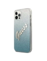Kup Etui Guess GUHCP12LPCUGLSBL Apple iPhone 12 Pro Max albastru/blue hardcase Glitter Gradient Script - GUE836BLU - {ean13} - Sklep Home Screen