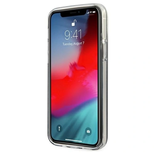 Kup Etui Guess GUHCP12LPCUGLSBL Apple iPhone 12 Pro Max albastru/blue hardcase Glitter Gradient Script - GUE836BLU - {ean13} - Sklep Home Screen