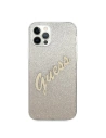 Kup Etui Guess GUHCP12LPCUGLSGO Apple iPhone 12 Pro Max arany színű kemény tok Glitter Gradient Script - GUE837GLD - {ean13} - Sklep Home Screen