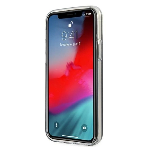 Kup Guess Apple Tasche GUHCP12LPCUGLSPI iPhone 12 Pro Max rosa/rosa Hartschale Glitter Gradient Script - GUE838PNK - {ean13} - Sklep Home Screen