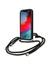 Kup Etui Guess GUHCP12SLSCLMGBK Apple iPhone 12 mini fekete/hardcase fém logó zsinór - GUE852BLK - {ean13} - Sklep Home Screen