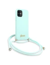 Kup Etui Guess GUHCP12SLSCLMGLB Apple iPhone 12 mini világoskék/light blue hardcase Fém logó zsinór - GUE853BLU - {ean13} - Sklep Home Screen