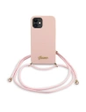 Kup Etui Guess GUHCP12SLSCLMGLP Apple iPhone 12 mini růžový/pink hardcase Metal Logo Cord - GUE854PNK - {ean13} - Sklep Home Screen