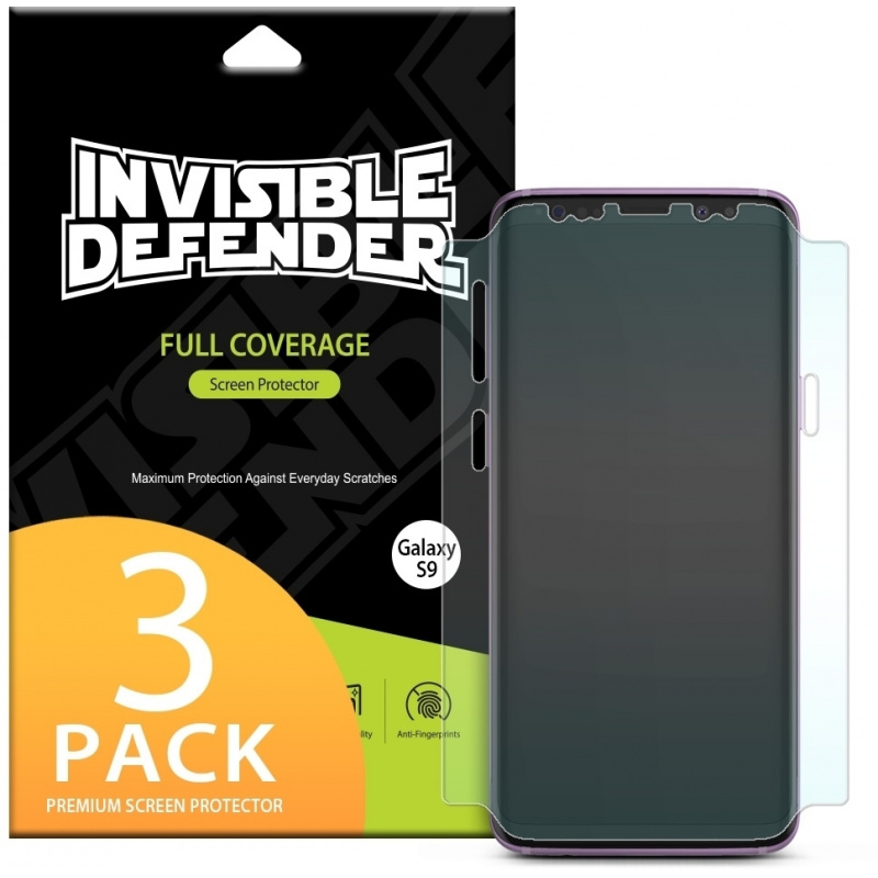 Folia Ringke Invisible Defender Samsung Galaxy S9 Full Cover