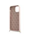 Kup Etui Guess GUHCP12SLSCLMGLP Apple iPhone 12 mini růžový/pink hardcase Metal Logo Cord - GUE854PNK - {ean13} - Sklep Home Screen